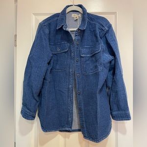 Madewell NWT Denim Shirt Jacket (M)
